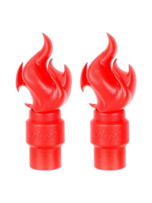 Cubierta antipolvo para válvula de cabezal de antorcha roja (2 unidades)