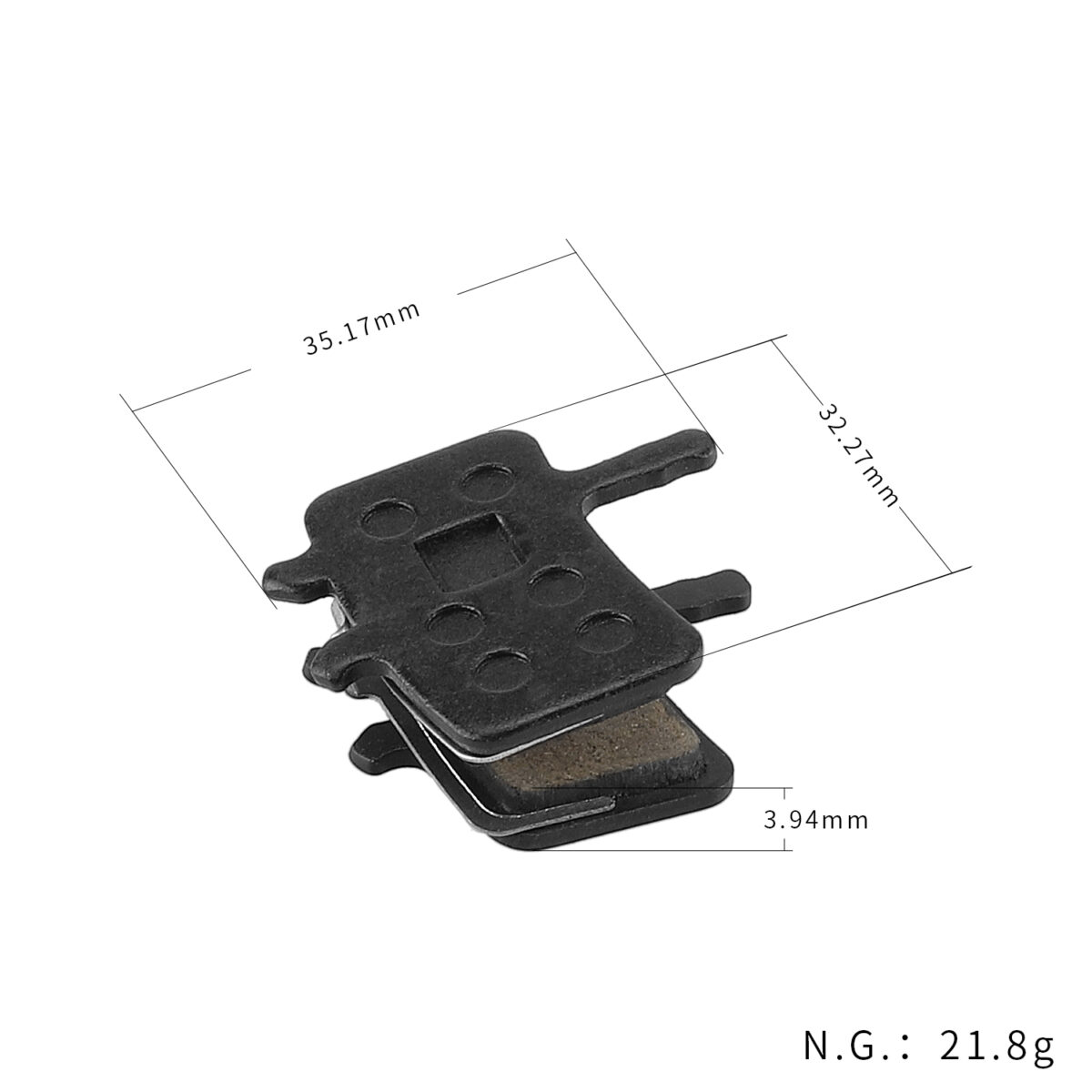 Pastillas de freno semimetálicas para SRAM BB7 - Imagen 3