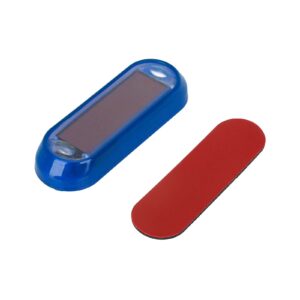 Luz trasera de advertencia solar para motocicleta con carcasa azul (luz azul)