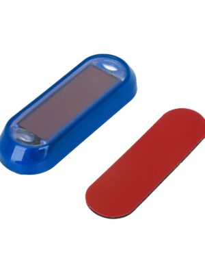 Luz trasera de advertencia solar para motocicleta con carcasa azul (luz azul)