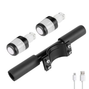 Manillar infantil Ulip con luz blanca y negra para patinetes Ninebot ES y G30 Max