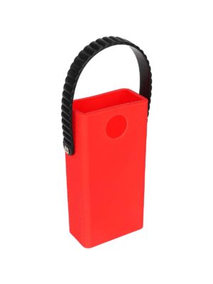 Funda protectora de silicona roja para batería portátil ROMASS PEA40 de 40000 mAh