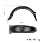 Guardabarros trasero para scooter F20F25F30F40 - Imagen 2