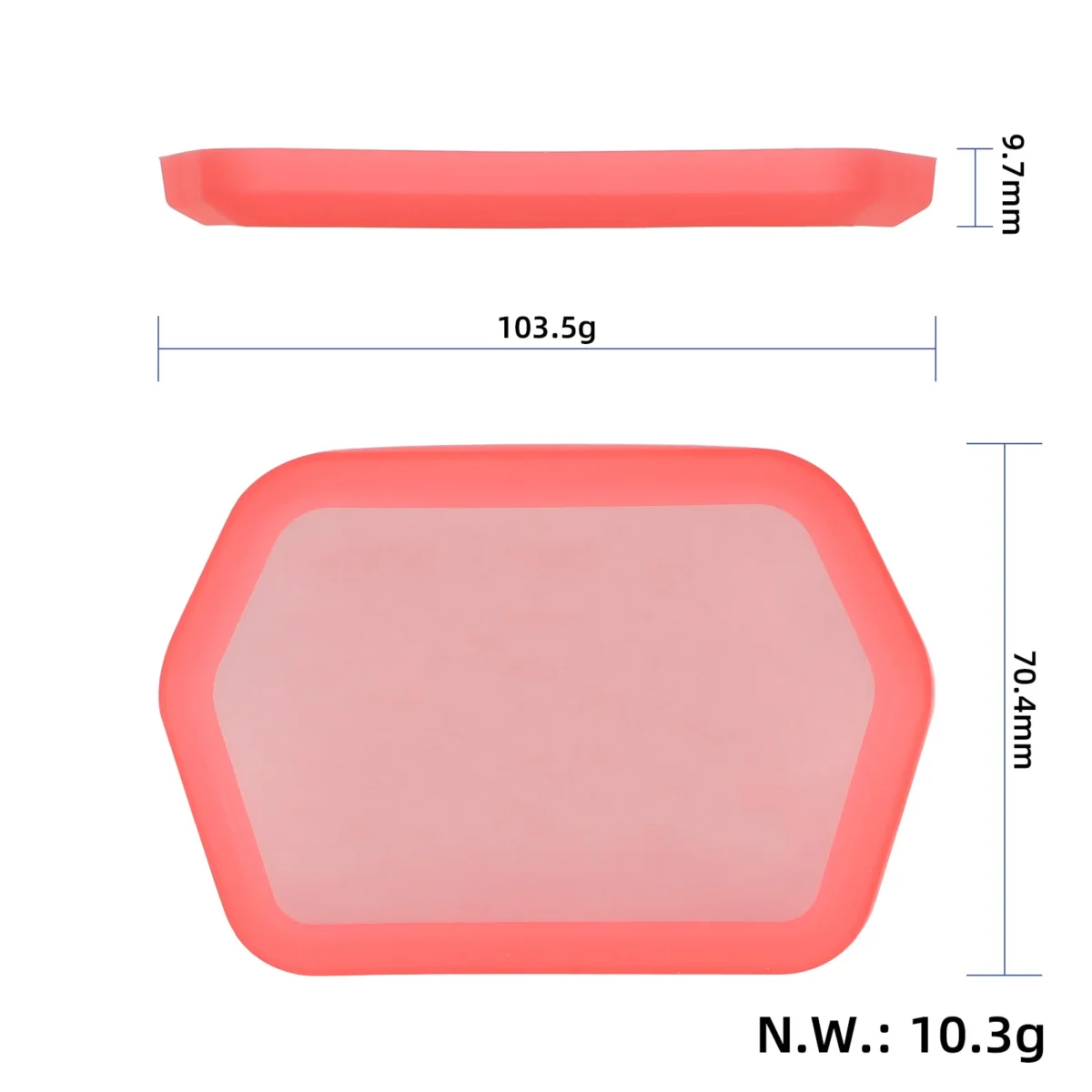 Funda de silicona roja para salpicadero del patinete Ninebot ZT3 Pro - Imagen 2