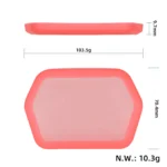 Funda de silicona roja para salpicadero del patinete Ninebot ZT3 Pro - Imagen 2