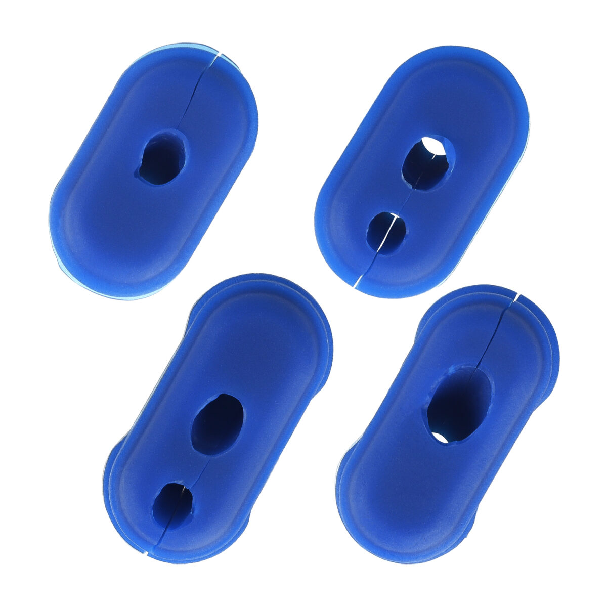 Juego de 4 piezas de silicona azul - Imagen 2
