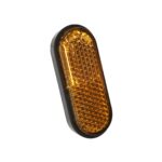 Reflector de horquilla delantera amarillo original para scooter Xiaomi 4 Lite (2.ª generación)/5 Plus