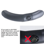 Tornillos planos M6*30 para reinstalar el guardabarros delantero del M365 - Imagen 3