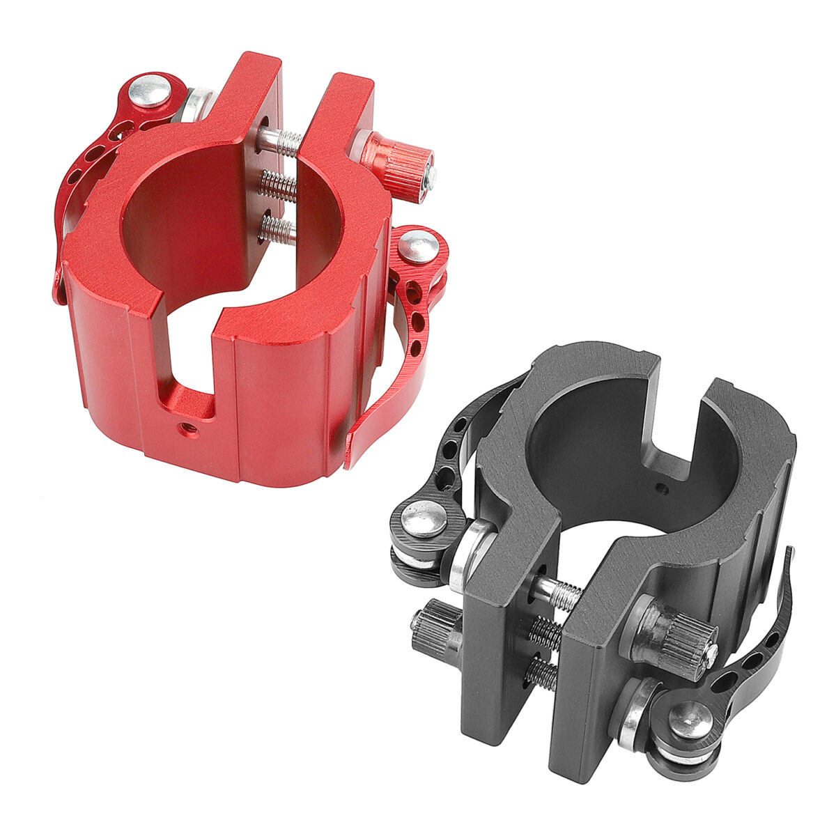 Abrazadera plegable roja para Zero 8X 10X 11X SPeedual Dualtron DT3 - Imagen 4