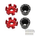 Copas de horquilla de aluminio rojo
