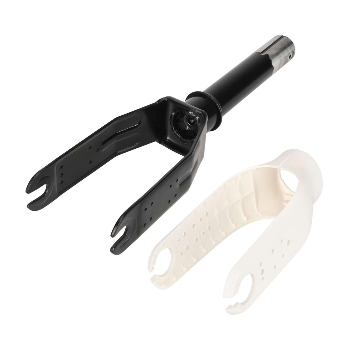 Horquilla delantera blanca + piezas de plástico para Xiaomi M365/Pro/Pro2/1S - Imagen 2