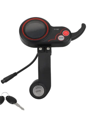 Interruptor de pantalla TF100 con bloqueo y cabezal impermeable de 6 pines