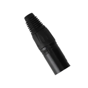 Conector de carga macho XLR de 4 pines