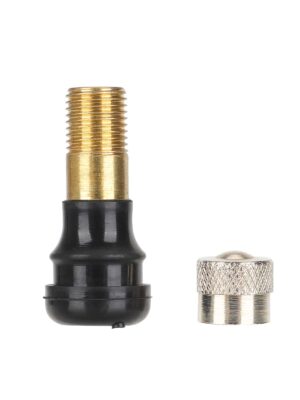 Válvula recta más larga para neumáticos sin cámara