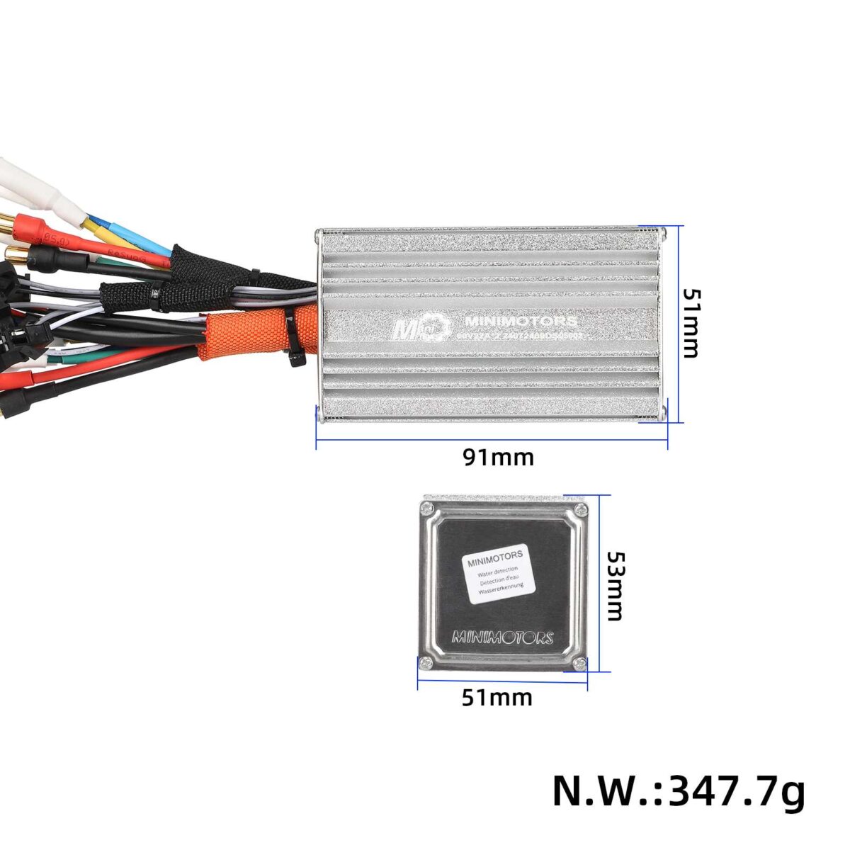 Controlador DS original 60V22A*2 para patinete MINIMOTORS DUALTRON DT SPIDER - Imagen 2