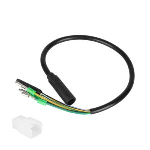 Cable de motor hembra 3+6p con 9 cables pequeños (120 cm y 1000 W, 2 cuadrados)