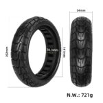 Neumático sólido todoterreno de 8,5 x 2,0 con ranura de 36,5 mm - Imagen 2