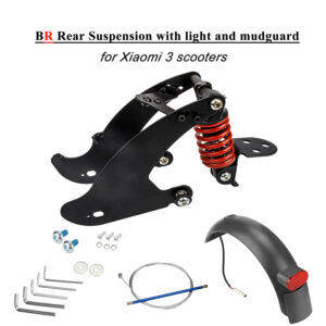 Suspensión trasera BR para scooter Xiaomi 3