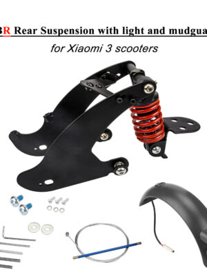 Suspensión trasera BR para scooter Xiaomi 3