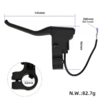 Manija de freno izquierda original del Segway Ninebot MAX G2