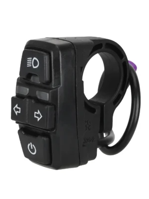 Interruptor múltiple con intermitentes, encendido y luces de cruce para scooter DUALTRON TOGO
