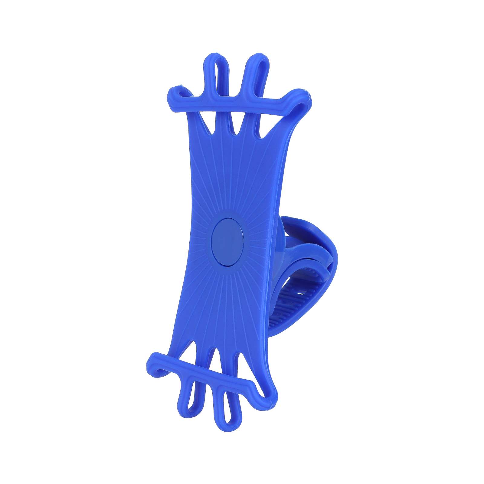 Soporte para teléfono móvil de silicona multifuncional azul