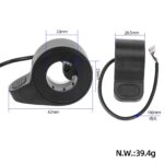 Acelerador Black Power para scooters clon de Xiaomi - Imagen 2