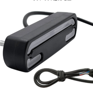 Luz trasera de 36-60 V con luces de freno para bicicleta eléctrica