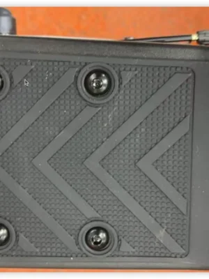 Pedal de reposapiés trasero de cuero para Kukirin G4/G2 Ultra