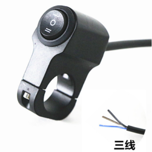 Interruptor de luz alta y baja intermitente de aleación de aluminio para vehículos eléctricos