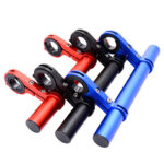 Tubo de extensión de doble poste de aluminio rojo (soporte doble) - Imagen 5