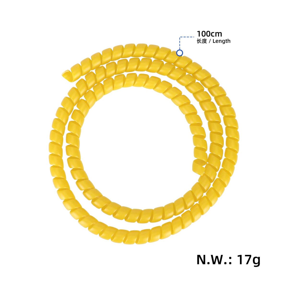 Línea de protección de bobinado amarilla de 8 mm y 1 m - Imagen 2