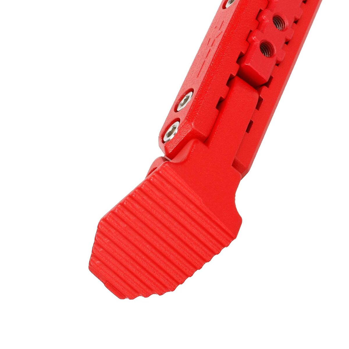 Pata de cabra ajustable roja V2 para patinetes Xiaomi - Imagen 4