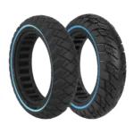 Neumático todoterreno sólido Ulip 60/65-6.9 Blue Line Airfoil + neumático todoterreno sólido Ulip 10*2.5 (60/70-6.5) Blue Line (ranura 45)