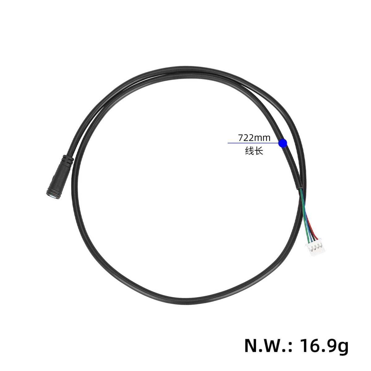 Cable negro serie F - Imagen 2