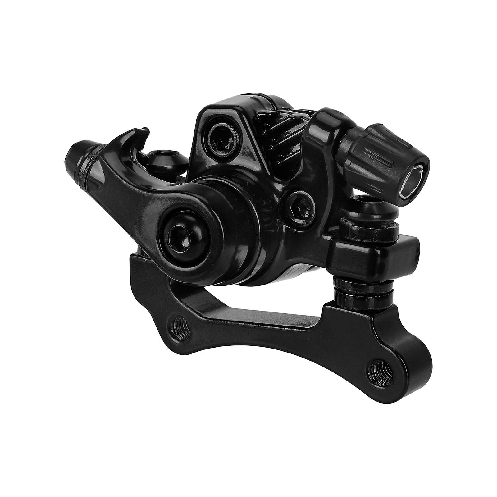 Freno de disco delantero y trasero negro para scooter Kugoo M4 (forma de abanico) - Imagen 5