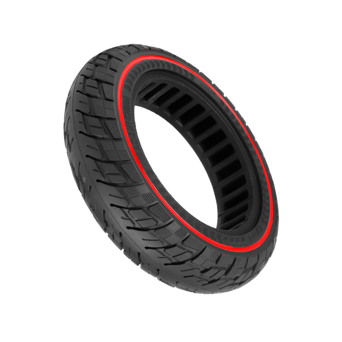 Neumático sólido Ulip 60/70-7.0 con círculo rojo para patinetes Xiaomi 4 Pro/4 Pro Max - Imagen 6