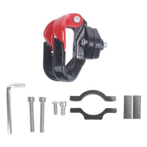 Gancho mental doble con anilla fija para patinetes Xiaomi y otros patinetes