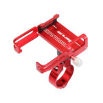 Soporte para teléfono GUB P20 de aleación de aluminio rojo