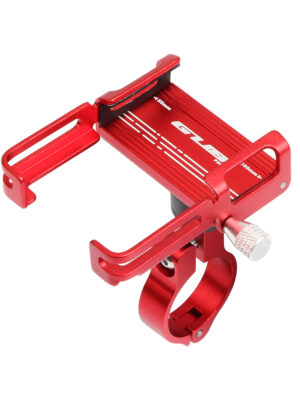 Soporte para teléfono GUB P20 de aleación de aluminio rojo