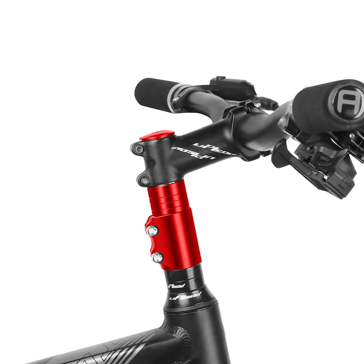 Elevador de potencia rojo para bicicleta - Imagen 2