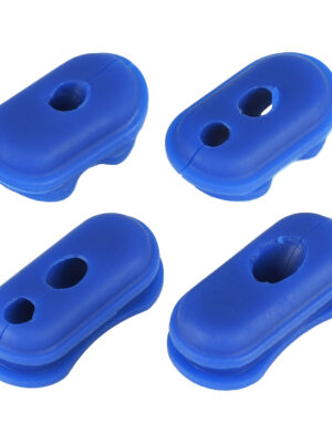 Juego de 4 piezas de silicona azul