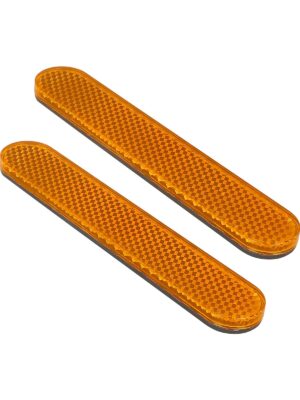 Barras reflectoras amarillas para la horquilla delantera de los scooters Xiaomi 4 Ultra