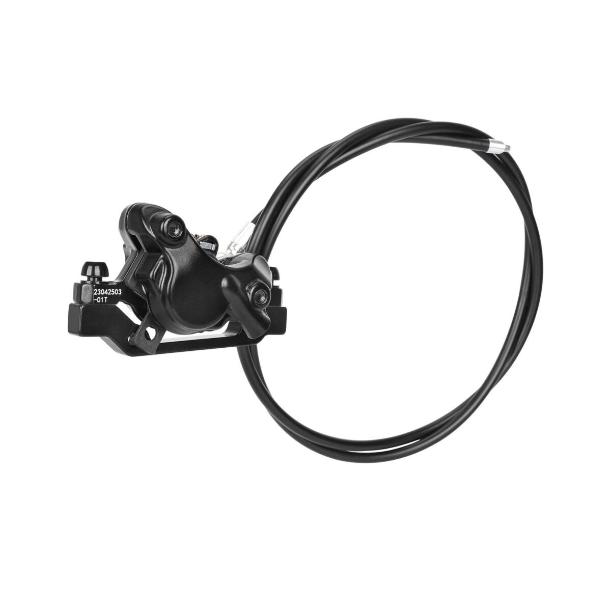 Freno de disco hidráulico NUTT negro izquierdo con cable de 1070 mm - Imagen 4