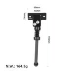 Pata de cabra negra de 17 cm de longitud para patinetes Kugoo M4 - Imagen 2