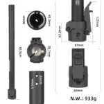 Mástil plegable delantero original con base para Xiaomi 5 Pro - Imagen 2
