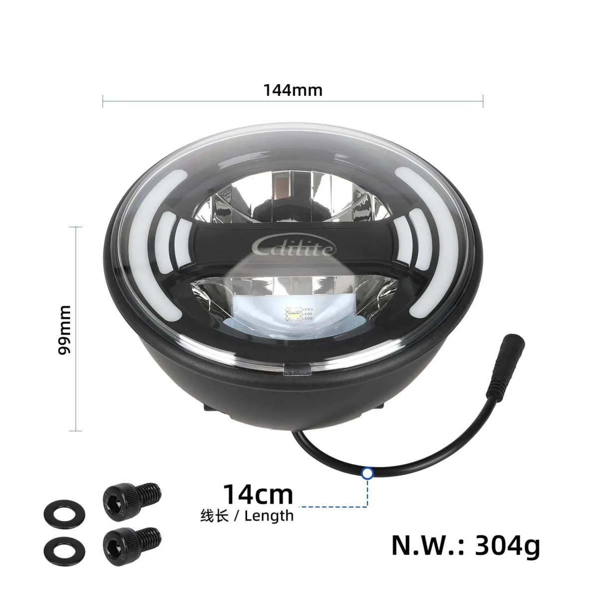 Faro original para scooter Kukirin G4 Max/G5 - Imagen 2