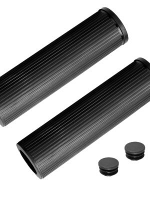 Cubiertas de manillar negras con sello de orificio pasante sin ranura para tarjetas