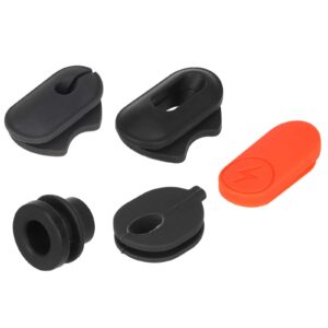 Kit original de funda de silicona negra con puerto de carga impermeable para Xiaomi Elite