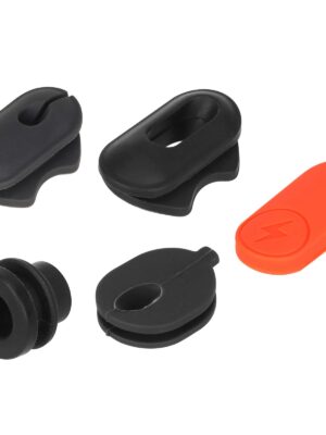 Kit original de funda de silicona negra con puerto de carga impermeable para Xiaomi Elite